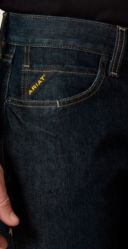 Rebar M7 Slim DuraStretch Basic Stackable Straight Leg Jean 01